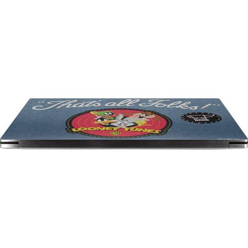 Looney Tunes Thats All Folks Patch Dell XPS Skin